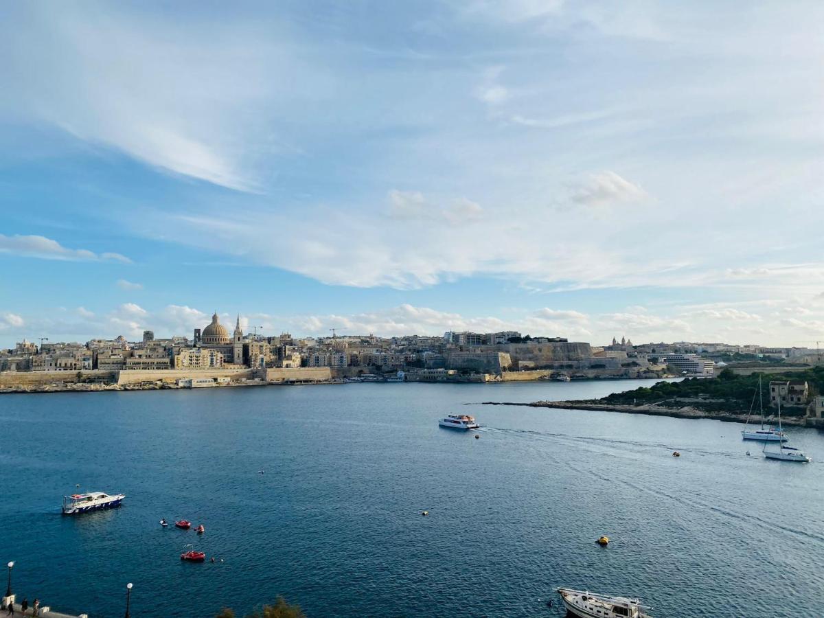 Sliema Seaview Apartment- Valletta Views - Apt 8, 49 Tigne Point Mansions Exterior foto